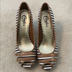 Stripped heels